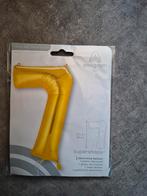 Gouden Ballon Cijfer 7 - 88cm nieuw, Ophalen of Verzenden, Nieuw