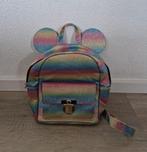Disney rugzak regenboog glitters mickey oren primark tas, Ophalen of Verzenden, Mickey Mouse, Zo goed als nieuw