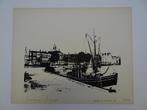 zeefdruk vissershaven Vlissingen, Meester 1980, Antiek en Kunst, Kunst | Etsen en Gravures, Verzenden