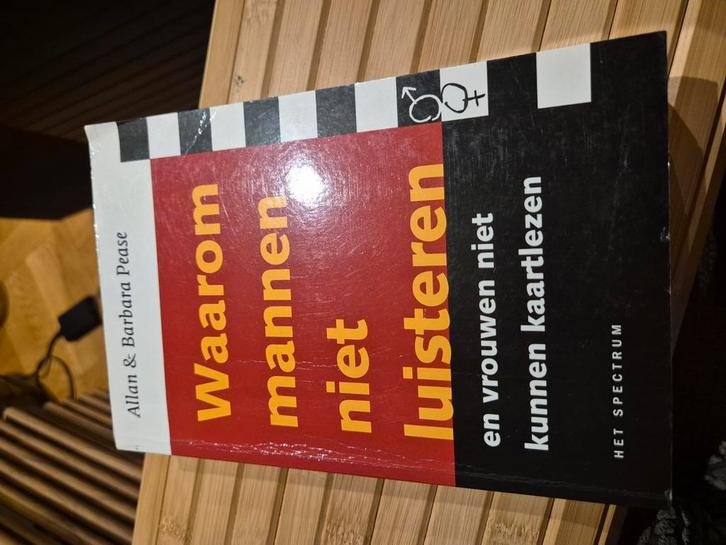 Waarom mannen niet luisteren en vrouwen niet kunnen kaartlez, Boeken, Psychologie, Zo goed als nieuw, Sociale psychologie, Ophalen of Verzenden