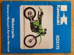 Werkplaatshandboek Kawasaki KDX175, Ophalen of Verzenden, Kawasaki