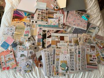 Groot Scrapbooking Assortiment - Topmerken! beschikbaar voor biedingen