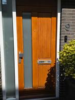 ## mooie houten voordeur ##, Doe-het-zelf en Verbouw, Deuren en Horren, Ophalen, Gebruikt, 80 tot 100 cm, Buitendeur