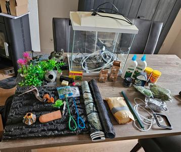 Compleet aqaurium! Spotprijs!  beschikbaar voor biedingen