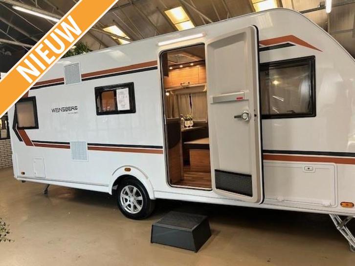 Weinsberg CaraOne Edition HOT 550 QDK met 3 stapelbedden, Caravans en Kamperen, Caravans, Bedrijf, tot en met 6, Standaardzit