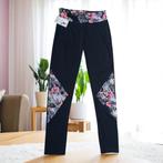 Legging zwart lila S/M, Kleding | Dames, Leggings, Maillots en Panty's, Legging, Maat 36/38 (S), Zwart, Nieuw