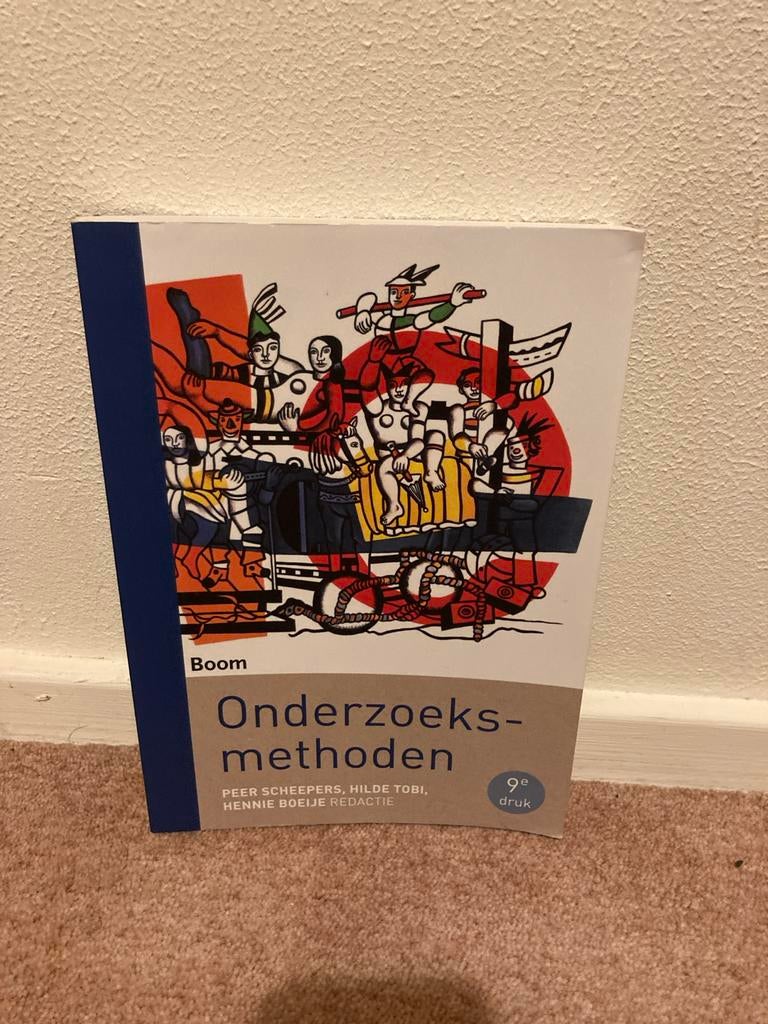 Onderzoeksmethoden - 9e druk, Ophalen of Verzenden, Zo goed als nieuw, HBO