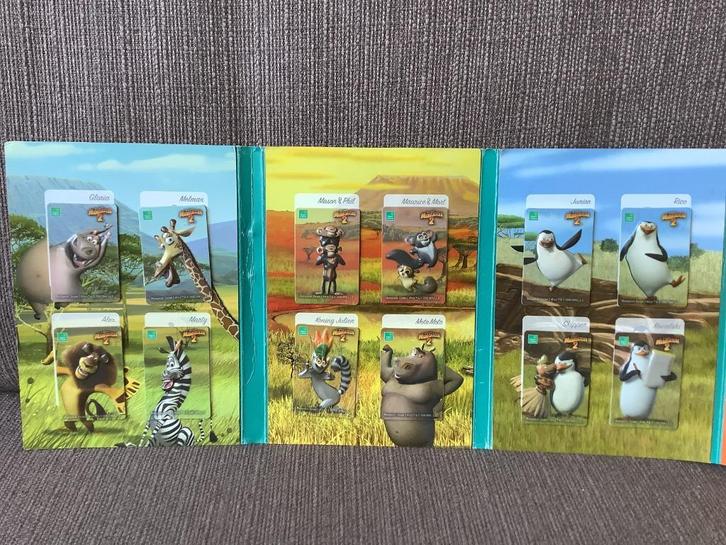 10 verschillende magneten film madagascar 2 0,50 euro/stuk, Verzamelen, Supermarktacties, Super de Boer, Ophalen of Verzenden