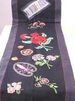 Antieke merklap, proeflap. wandkleed examen jaren 30 smokwer, Antiek en Kunst, Ophalen of Verzenden