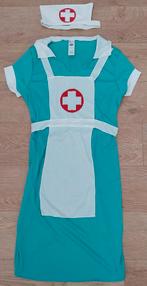 Zuster kostuum dames S, carnaval, Ophalen of Verzenden, Zo goed als nieuw, Maat 36 (S), Carnaval