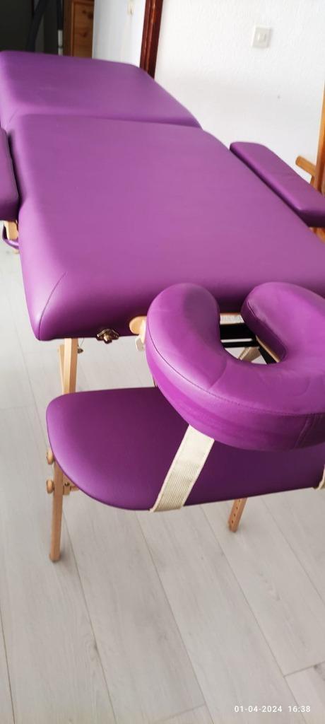 Massage tafel met tas, Sport en Fitness, Massageproducten, Zo goed als nieuw, Massagetafel, Ophalen