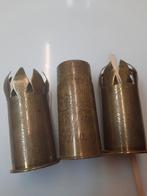 3x trenchart huls, Ophalen of Verzenden, Landmacht, Overige gebieden, Hulzen of Bodemvondsten