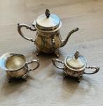 Verzilverd theeservies /theesetje, Antiek en Kunst, Antiek | Goud en Zilver, Ophalen of Verzenden