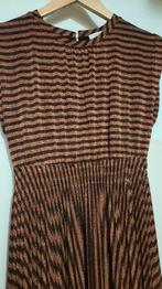 prachtige jurk iBlues, 34, 1x gedragen. nog nieuw, Bruin, Nieuw, Ophalen of Verzenden, Maat 34 (XS) of kleiner