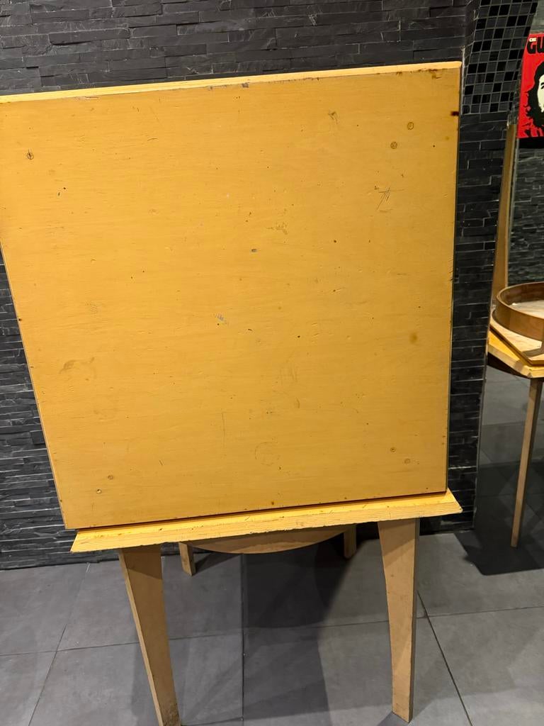 7 Horeca tafels 80x80 + 2 zonder poten, Ophalen of Verzenden, Gebruikt, Meubilair