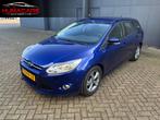 Ford Focus Wagon 1.0 EcoBoost Edition|Nap|navigatie|dealer o, Euro 5, Gebruikt, Blauw, Origineel Nederlands