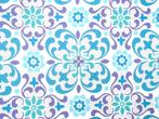rol vintage behang  (meerdere rollen beschikbaar) retro oud, Ophalen of Verzenden, 75 m² of meer, Blauw