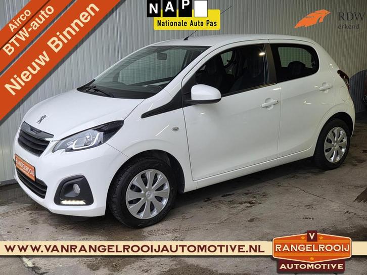 Peugeot 108 1.0 e-VTi Active 5-d, BTW auto, airco, el. pakke, Auto's, Peugeot, Bedrijf, Te koop, ABS, Airbags, Airconditioning
