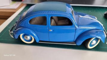 Volkswagen kever blauw Majoretto 1 : 17 beschikbaar voor biedingen
