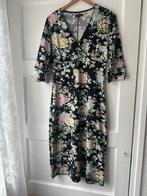 vintage chinees oosters gebloemde rozen jurk King Louie, Zwart, Ophalen of Verzenden, Zo goed als nieuw, King Louie