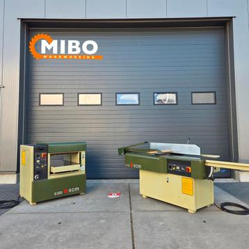 SCM vandiktebank 520 + vlakbank scm Tersa ** set beschikbaar voor biedingen