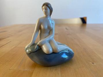 Porselein Kleine Zeemeermin Royal Copenhagen Edvard Eriksen beschikbaar voor biedingen