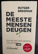 Rutger Bregman - De meeste mensen deugen, Boeken, Ophalen of Verzenden, Nieuw, Rutger Bregman, Nederland