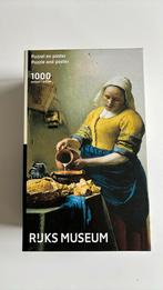 Puzzel, melkmeisje, 1000 stukjes, Ophalen of Verzenden, 500 t/m 1500 stukjes, Zo goed als nieuw