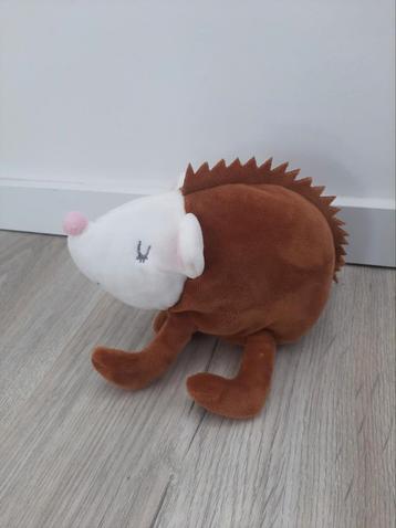 Knuffel Hema egel bruin K7434 beschikbaar voor biedingen