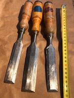 E. A. Berg Eskilstuna en Nooitgedagt beitels 3 stuks, Ophalen of Verzenden