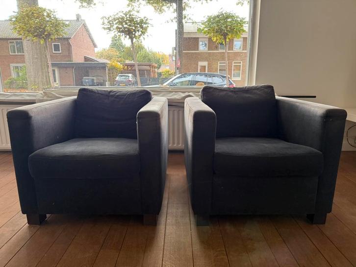 2 stoeltjes / fauteuils gratis, Huis en Inrichting, Fauteuils, Gebruikt, Stof, 50 tot 75 cm, 75 tot 100 cm, Ophalen