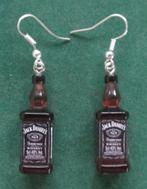 Oorbellen Jack Daniel’s fles daniels Original Honey Fire., Ophalen of Verzenden, Nieuw, Overige materialen, Hangers