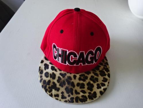 Superleuke pet met CHICAGO en tijgerprint op de voorkant, Kleding | Dames, Hoeden en Petten, Nieuw, Pet, One size fits all, Ophalen of Verzenden