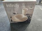 Infinity 16 delig, Huis en Inrichting, Keuken | Servies, Ophalen, Overige stijlen