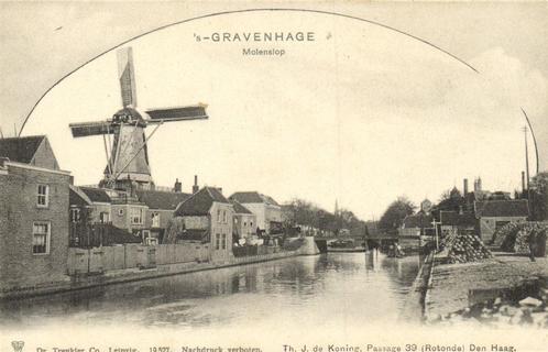 s-Gravenhage, Molenslop - ongelopen, Verzamelen, Ansichtkaarten | Nederland, Ongelopen, Utrecht, 1920 tot 1940, Ophalen of Verzenden