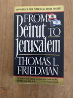 From Beirut to Jerusalem - Friedman - ISBN 0385413725, Verzenden, Gelezen