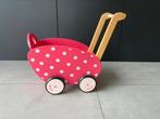 Janod loopwagen poppenwagen, Kinderen en Baby's, Speelgoed | Houten speelgoed, Zo goed als nieuw, Ophalen, Duw- of Trekspeelgoed