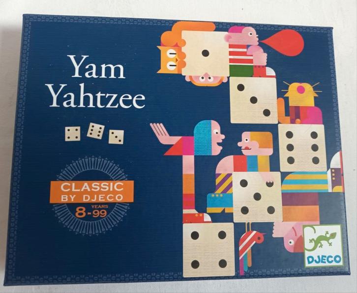 YAM YAHTZEE Classic by Djeco ( NIEUW), Hobby en Vrije tijd, Gezelschapsspellen | Kaartspellen, Nieuw, Ophalen of Verzenden