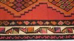 Quba Kelim kleed 438 x 198/Perzische tapijten/Loper/Oosterse, 150 tot 200 cm, Ophalen of Verzenden, Rechthoekig, Rood
