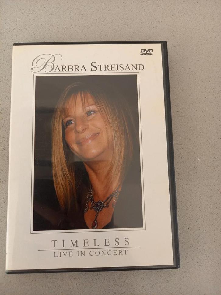 Barbra Streisand - Timeless Live in Concert DVD (2004), Cd's en Dvd's, Dvd's | Muziek en Concerten, Zo goed als nieuw, Ophalen of Verzenden
