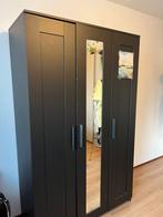 Kledingkast Brimnes Ikea zwart, Huis en Inrichting, Kasten | Kledingkasten, Ophalen, Gebruikt, 100 tot 150 cm, 75 cm of meer