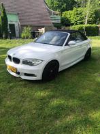BMW 1-Serie 2.0 118I Cabrio 2008 Wit, Auto's, BMW, 1-Serie, 1995 cc, Cabriolet, 4 stoelen