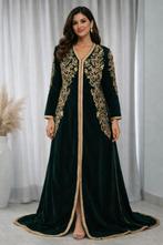 Mooie Kaftan smaragdgroen - Kortingsprijs!, Kleding | Dames, Jurken, Maat 38/40 (M), Ophalen of Verzenden, Onbekend, Zo goed als nieuw