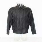 Mooie Zwarte Leren Heren Jas286* (Maat 52) € 95,-