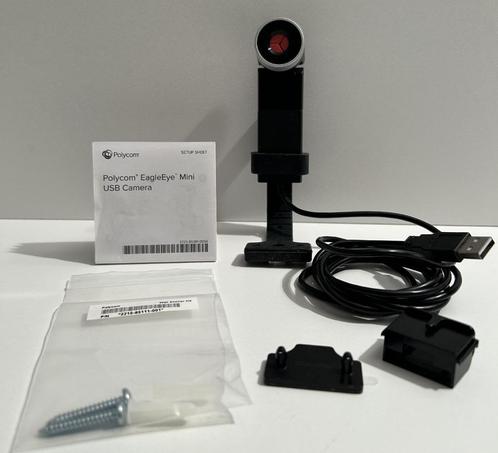Polycom EagleEye Mini USB Webcam met monteerset, Computers en Software, Webcams, Zo goed als nieuw, Bedraad, Ophalen of Verzenden