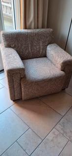 Fauteuil met rozen motief, Huis en Inrichting, Ophalen, 75 tot 100 cm, Stof