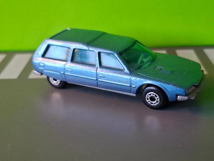 Matchbox 12 - Citroën CX Break [blauw] 1/64, Hobby en Vrije tijd, Modelauto's | Overige schalen, Zo goed als nieuw, Auto, Ophalen of Verzenden