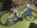 Cube Aim wit/rood en blauw, Fietsen en Brommers, Gebruikt, Hardtail, Heren, 45 tot 49 cm