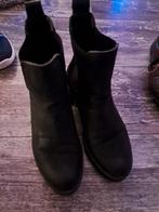 Zwarte Laarzen Maat 38,5, Zwart, Lage of Enkellaarzen, Ophalen of Verzenden, Zo goed als nieuw