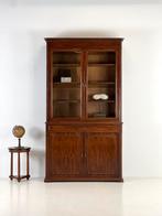 Buffetkast boekenkast vitrine Mahonie antiek, Antiek en Kunst, Ophalen